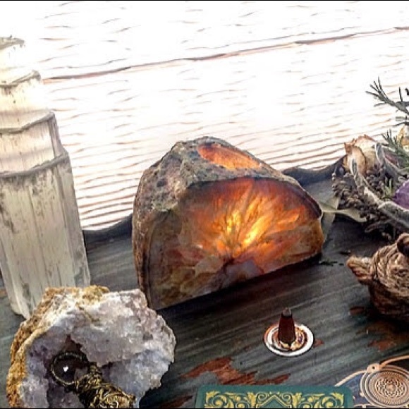 Other - 🌻 Agate Candle Holder 🌻